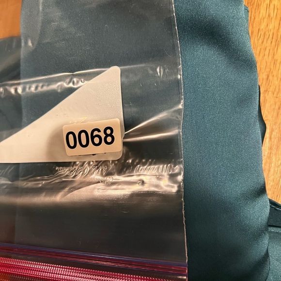 SHOWPO. CLOUD COVER DRESS IN TEAL SATIN - Picture 8 of 8